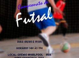Campeonato Futsal 2018