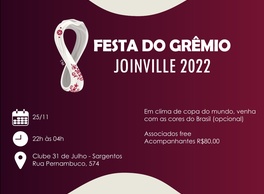 FESTA DE FIM DE ANO DO GRÊMIO